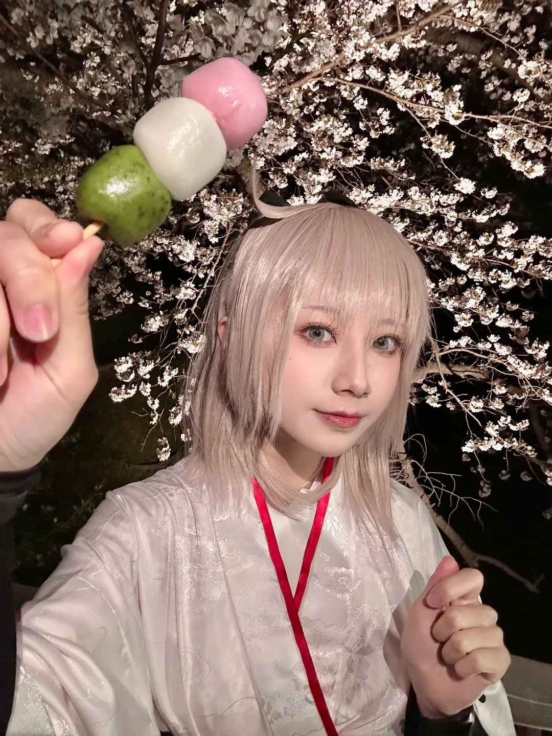 【冲田总司cos】夜樱林下与正统和服，FGO新选组队长的出片记录 - 第 10 张