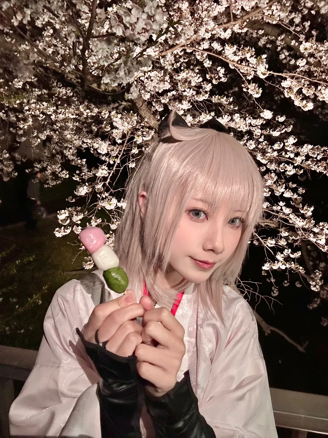 【冲田总司cos】夜樱林下与正统和服，FGO新选组队长的出片记录