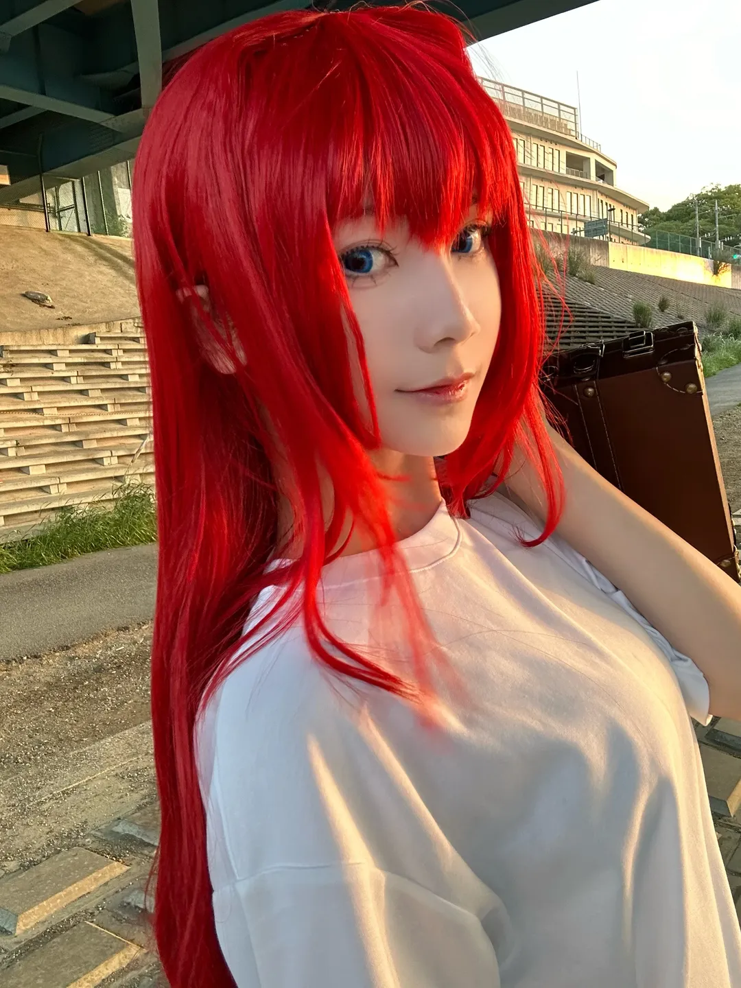 【苍崎青子cos】魔法使之夜与月姬的黄昏旅行 - 第 1 张
