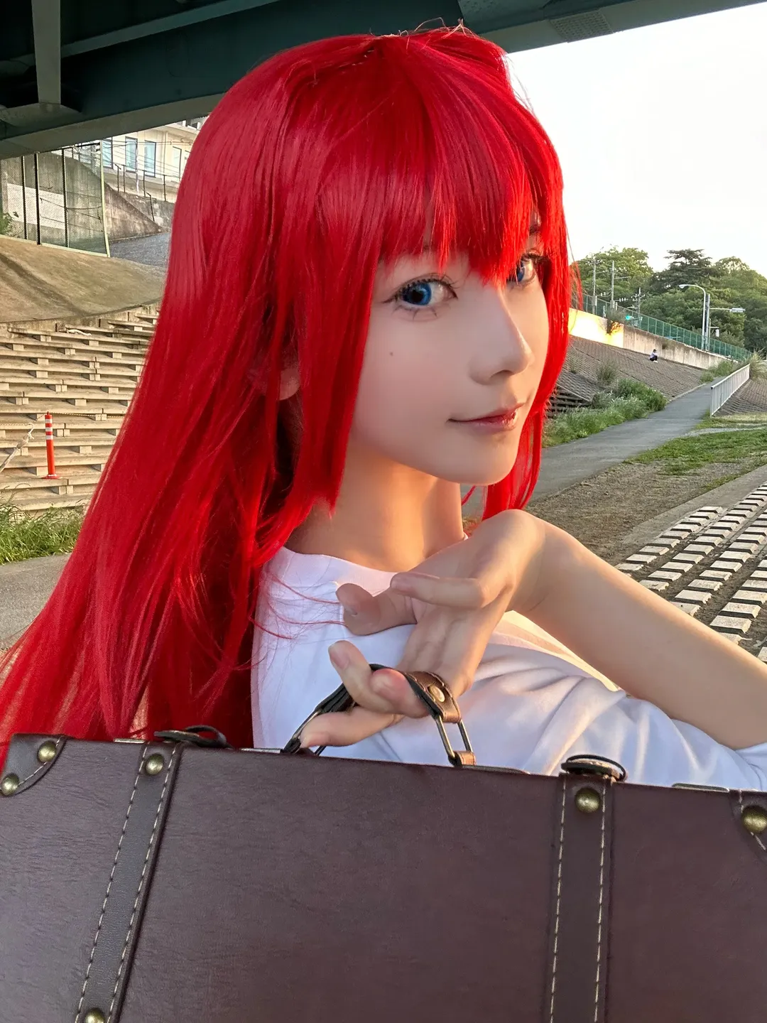 【苍崎青子cos】魔法使之夜与月姬的黄昏旅行 - 第 3 张