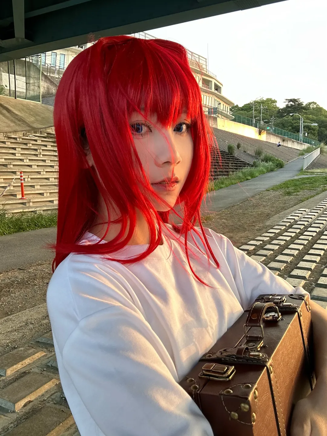 【苍崎青子cos】魔法使之夜与月姬的黄昏旅行 - 第 5 张