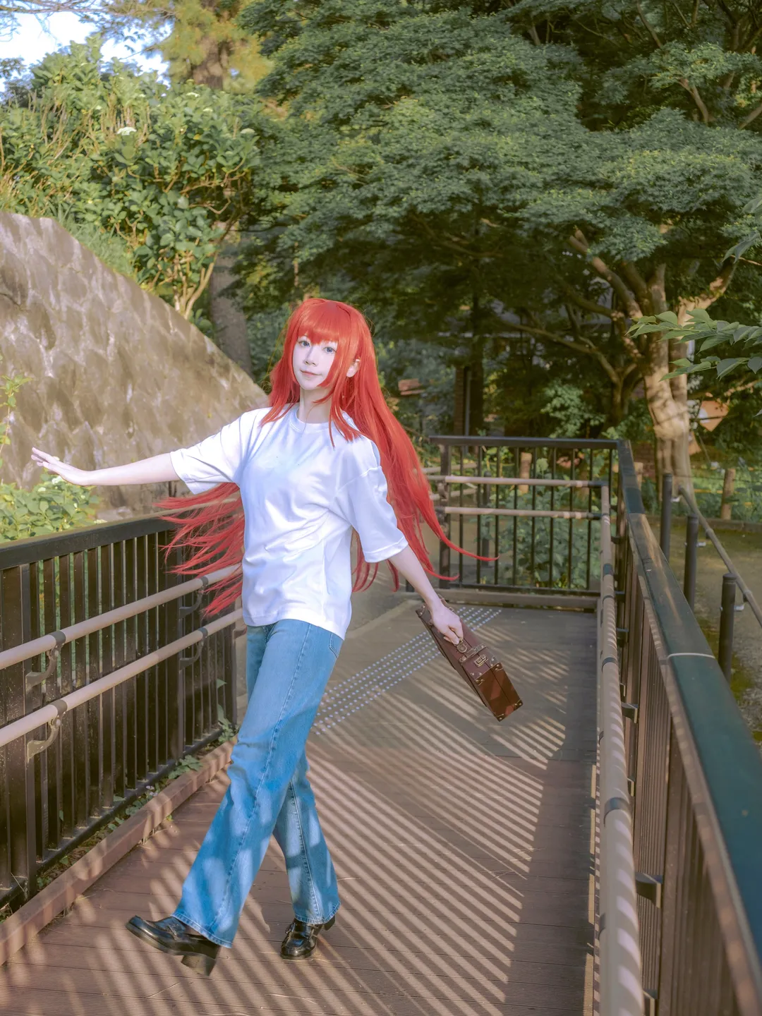 【苍崎青子cos】《魔法使之夜》的风，吹到了现实的长凳上 - 第 1 张