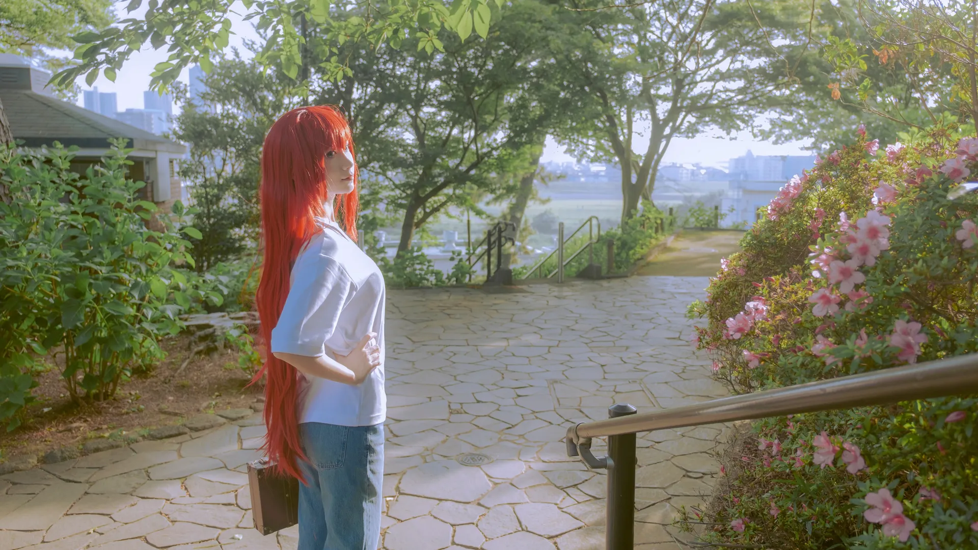 【苍崎青子cos】《魔法使之夜》的风，吹到了现实的长凳上 - 第 4 张