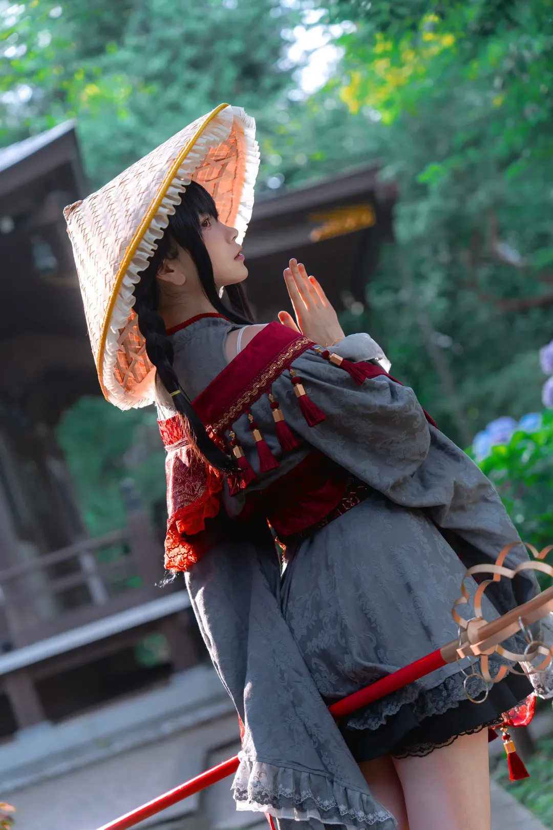【矢田寺成美cos】東方Project夏日地藏修行與紫陽花記憶 - 第 7 張