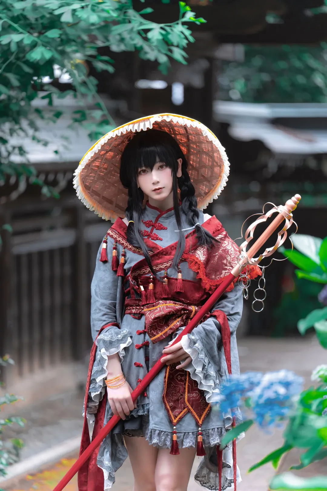 【矢田寺成美cos】東方Project夏日地藏修行與紫陽花記憶 - 第 9 張