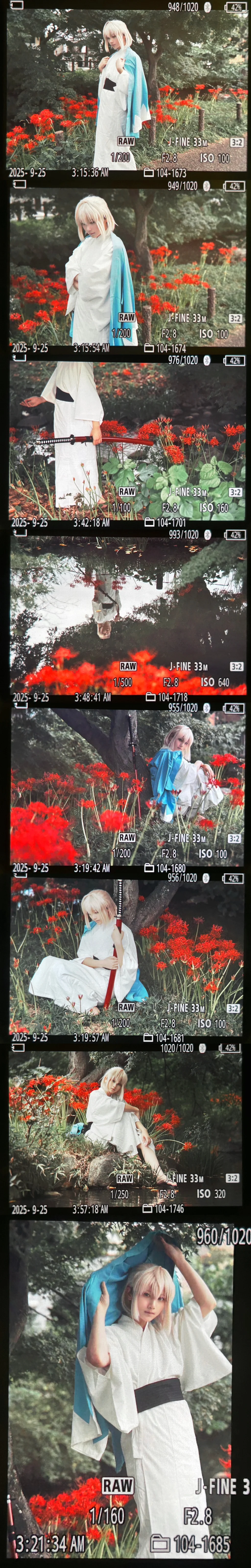 【冲田总司cos】FGO里的那一抹彼岸花与新选组的羁绊 - 第 8 张