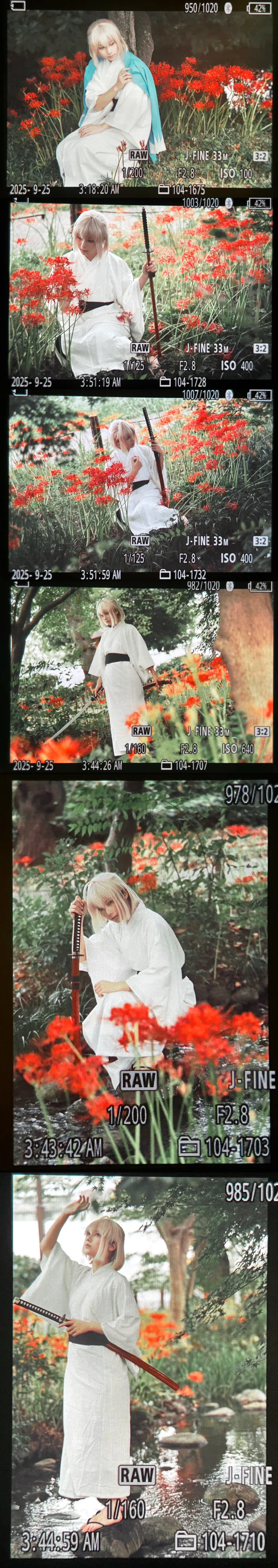 【冲田总司cos】FGO里的那一抹彼岸花与新选组的羁绊 - 第 9 张