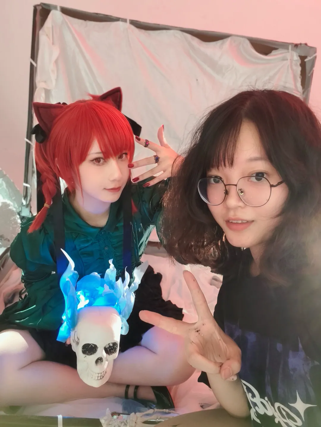 【火焰貓燐cos】東方Project 睡在屍骨箱裡的紅髮貓妖 - 第 10 張