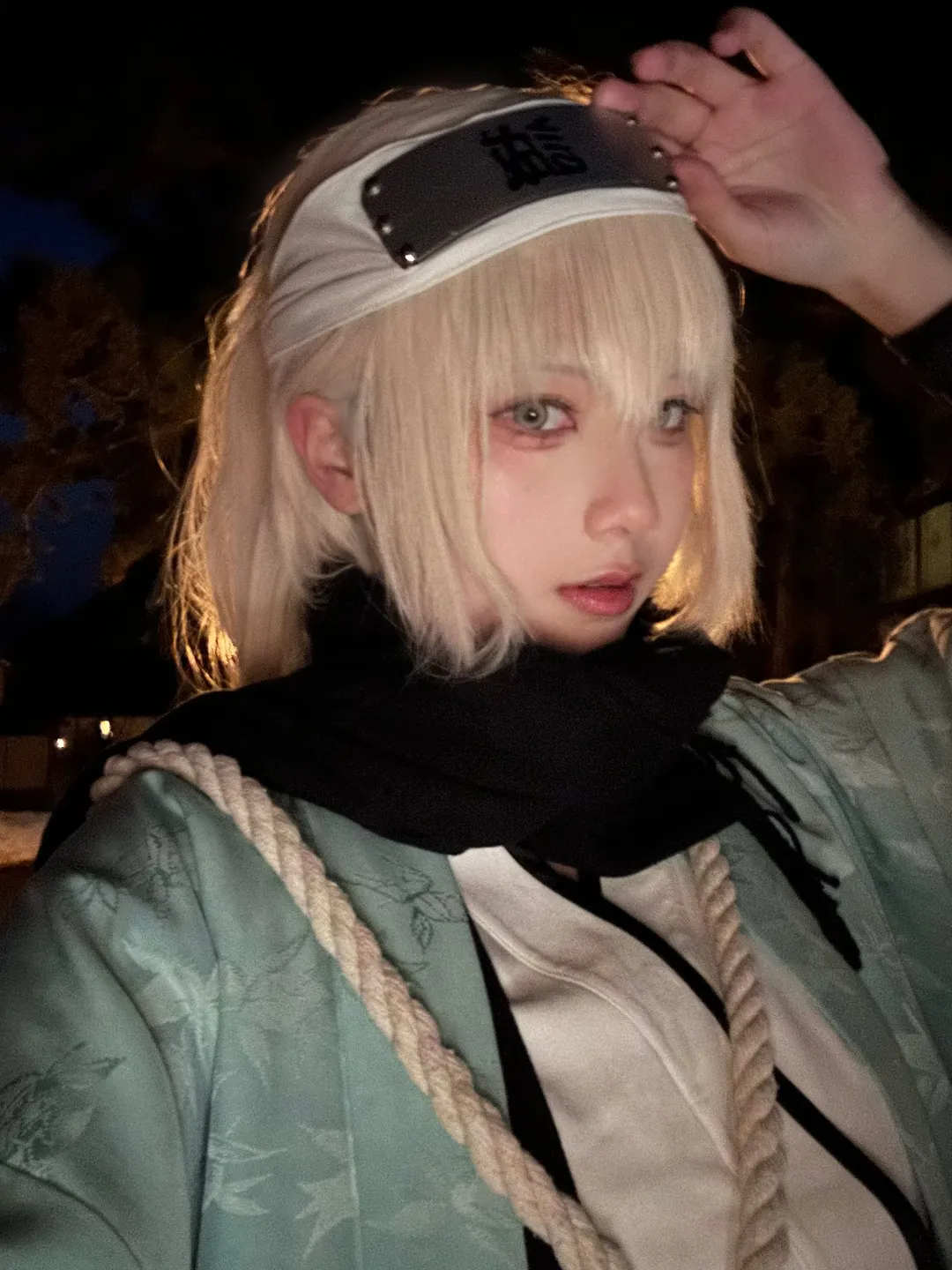 【沖田総司 コスプレ】冬夜の雪に舞う新選組の剣士 - 3 枚目