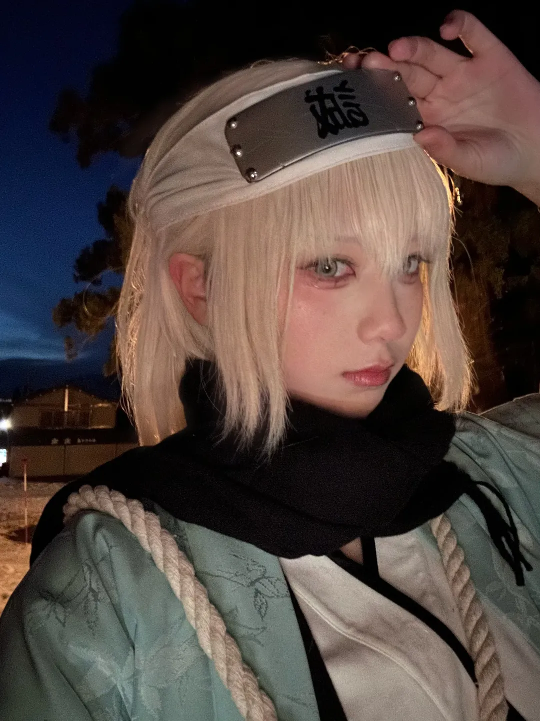 【沖田総司 コスプレ】冬夜の雪に舞う新選組の剣士 - 4 枚目