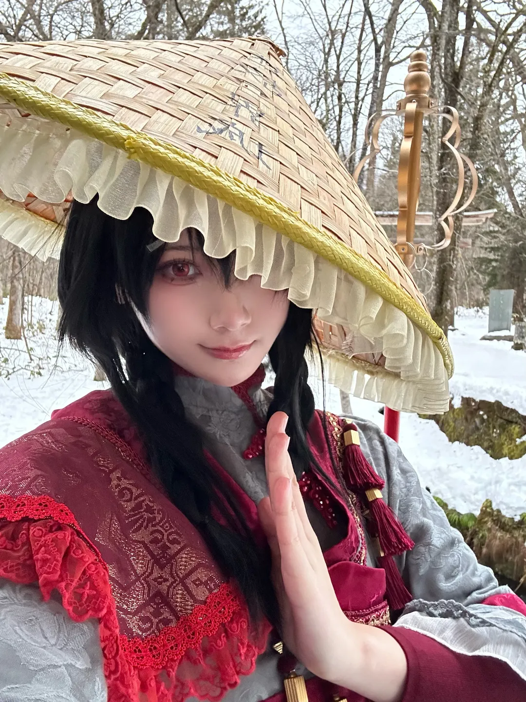 【矢田寺成美コスプレ】冬の長野旅行、天狗と地蔵の足跡を辿って - 2 枚目