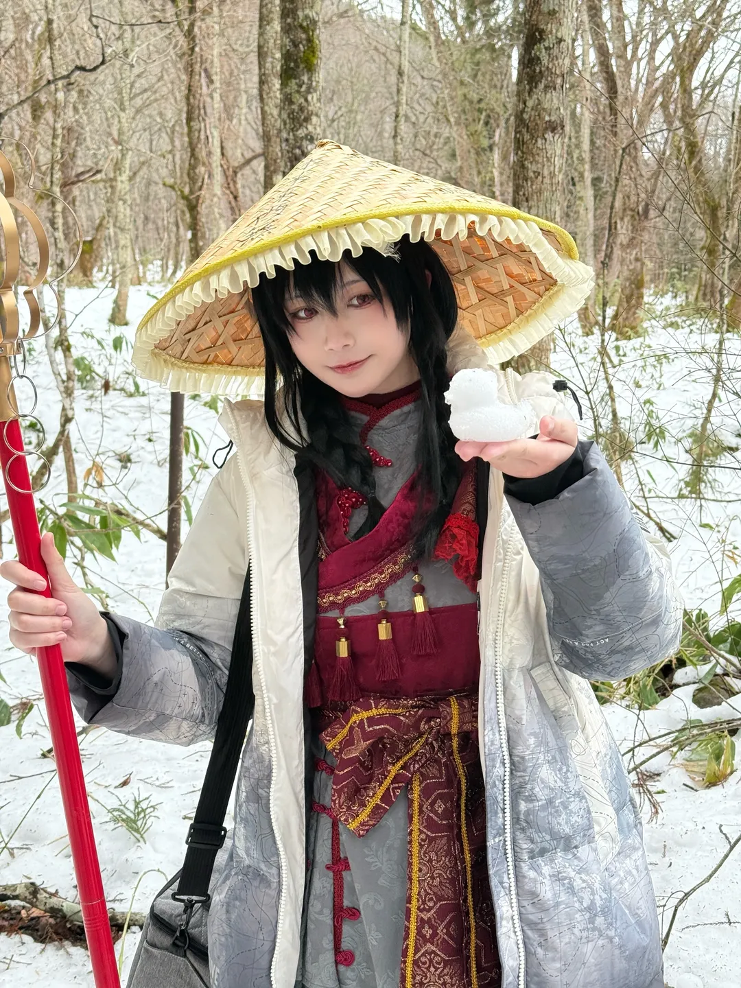 【矢田寺成美コスプレ】冬の長野旅行、天狗と地蔵の足跡を辿って - 4 枚目
