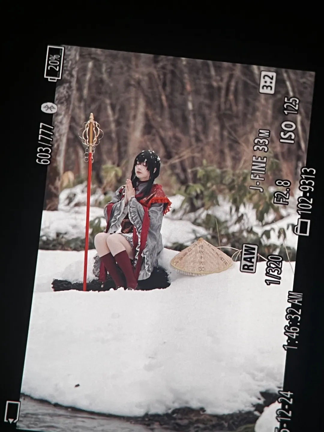 【矢田寺成美コスプレ】冬の長野旅行、天狗と地蔵の足跡を辿って - 7 枚目