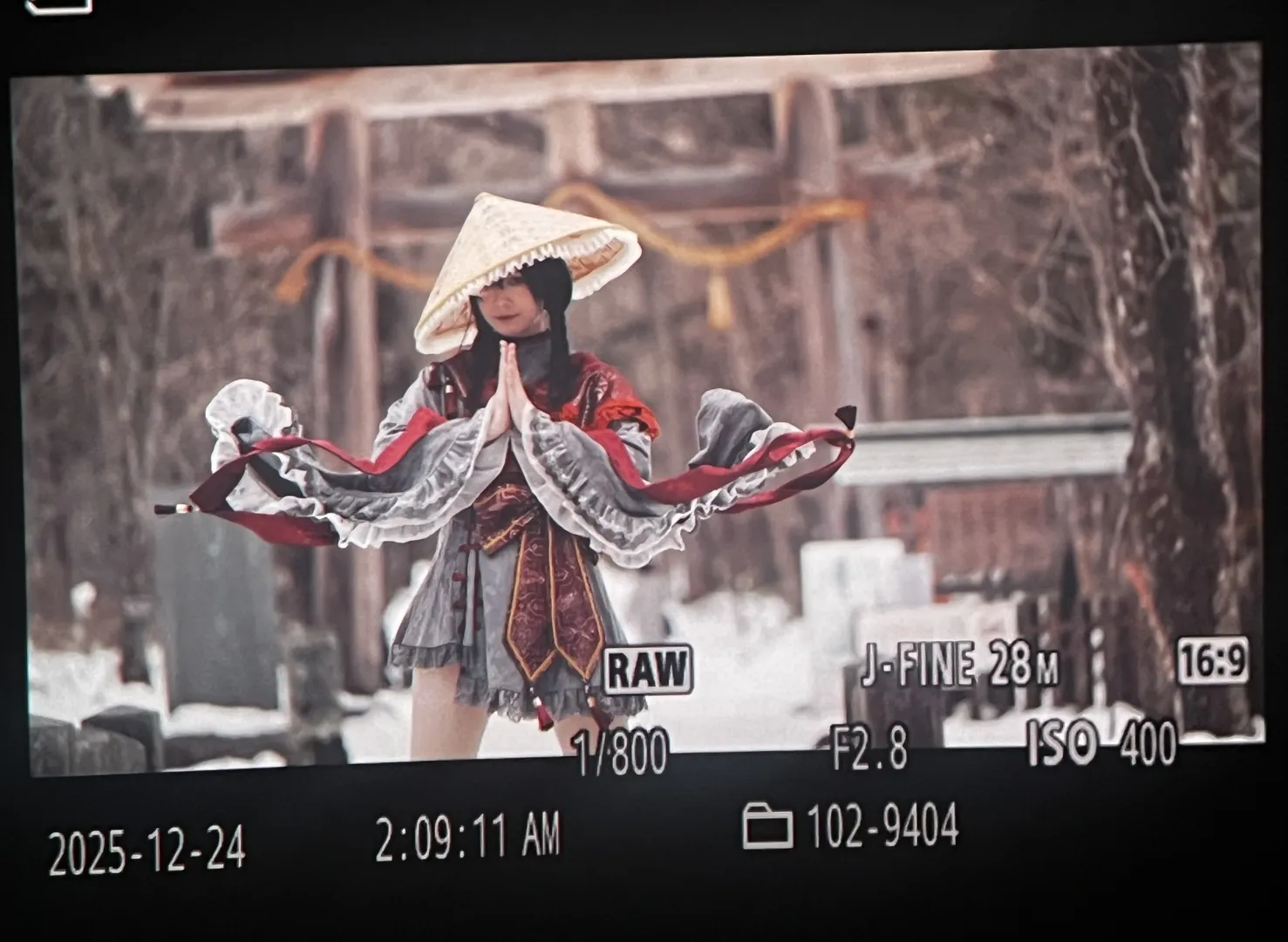 【矢田寺成美コスプレ】冬の長野旅行、天狗と地蔵の足跡を辿って - 8 枚目