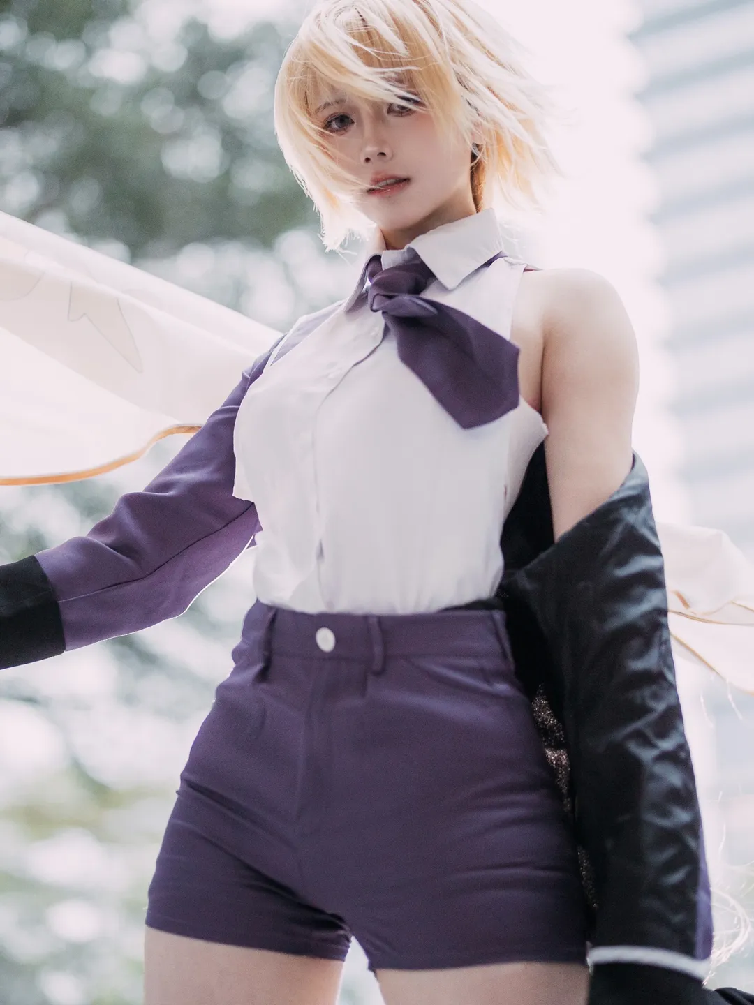 【ジャンヌ・ダルク コスプレ】主よ、この身を捧げます - 1 枚目