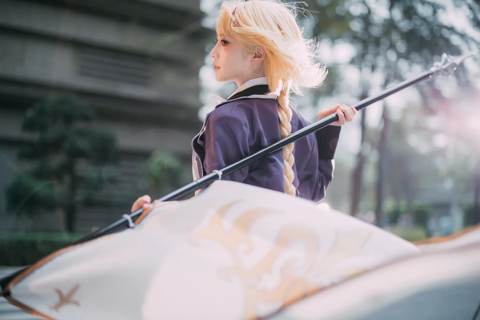 【ジャンヌ・ダルク コスプレ】主よ、この身を捧げます - 9 枚目