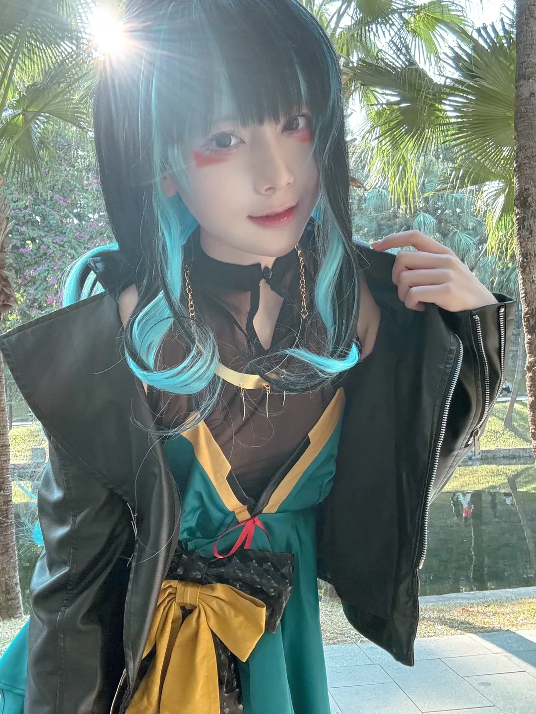 【特诺奇蒂特兰cos】FGO雨神穿搭的初步试妆时刻 - 第 4 张