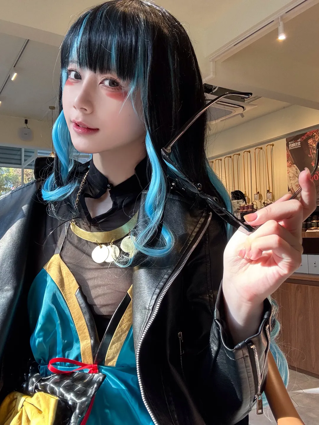 【特诺奇蒂特兰cos】FGO雨神穿搭的初步试妆时刻 - 第 8 张