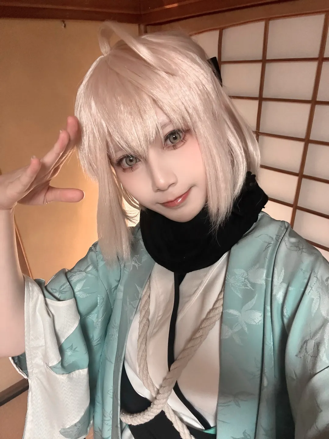 【冲田总司cos】带着新玩具清光，赴一场樱花之约