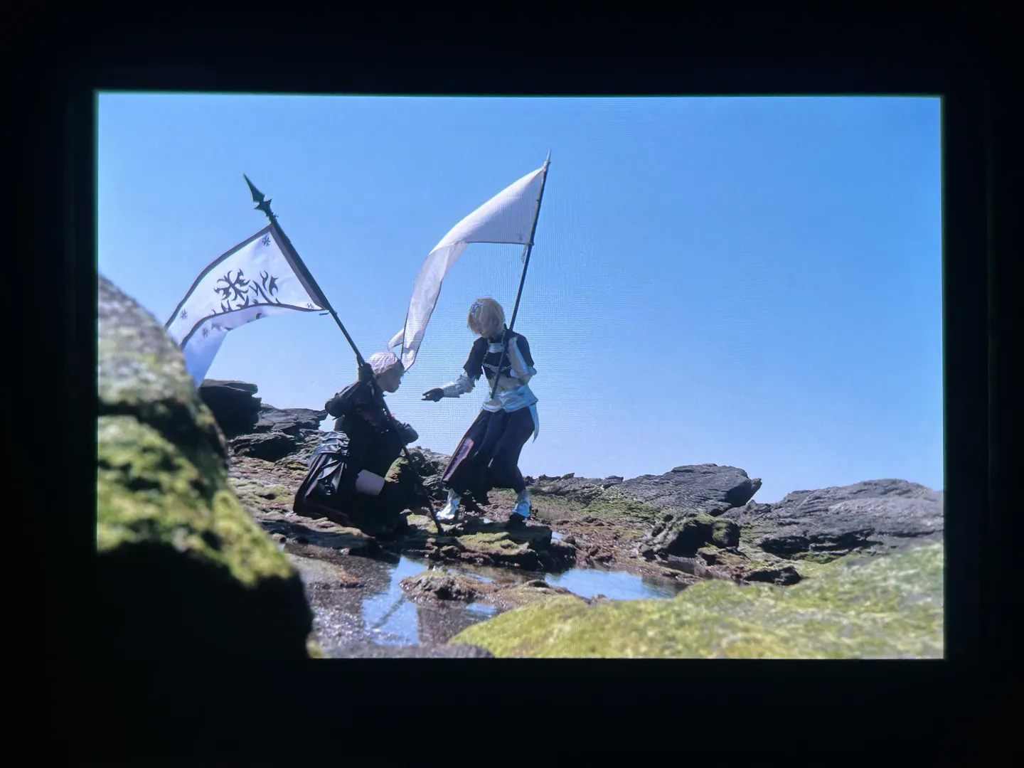 【贞德黑贞cos】FGO海岸边十二小时待机的极限外景 - 第 11 张