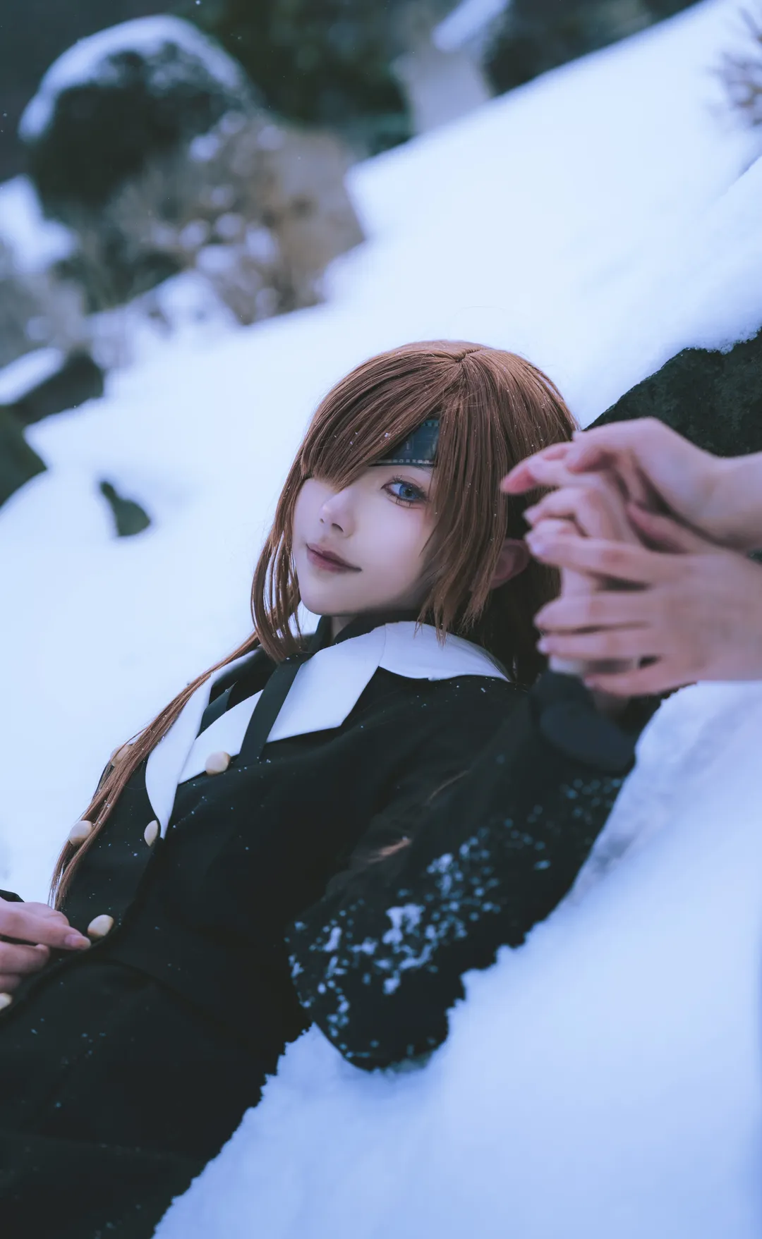 【オフェリア・ファムルソローネのコスプレ】Fate/Grand Order 雪の墓地に漂う哀愁と救済 - 5 枚目