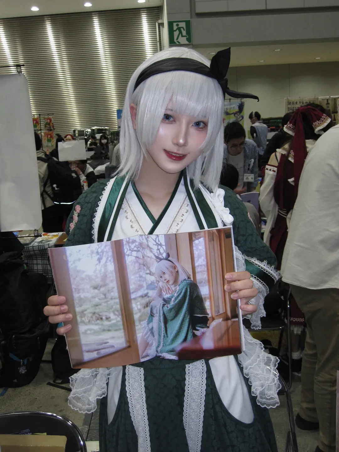 【魂魄妖梦cos】东方Project华装展之旅，从观展到出展的二设记录