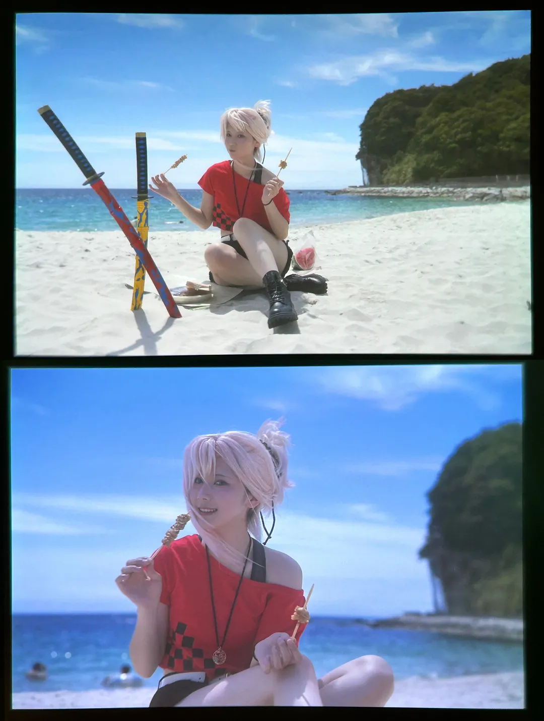 【宮本武蔵コスプレ】Fate/Grand Order 10周年記念企画、和歌山白浜の海辺日記 - 11 枚目
