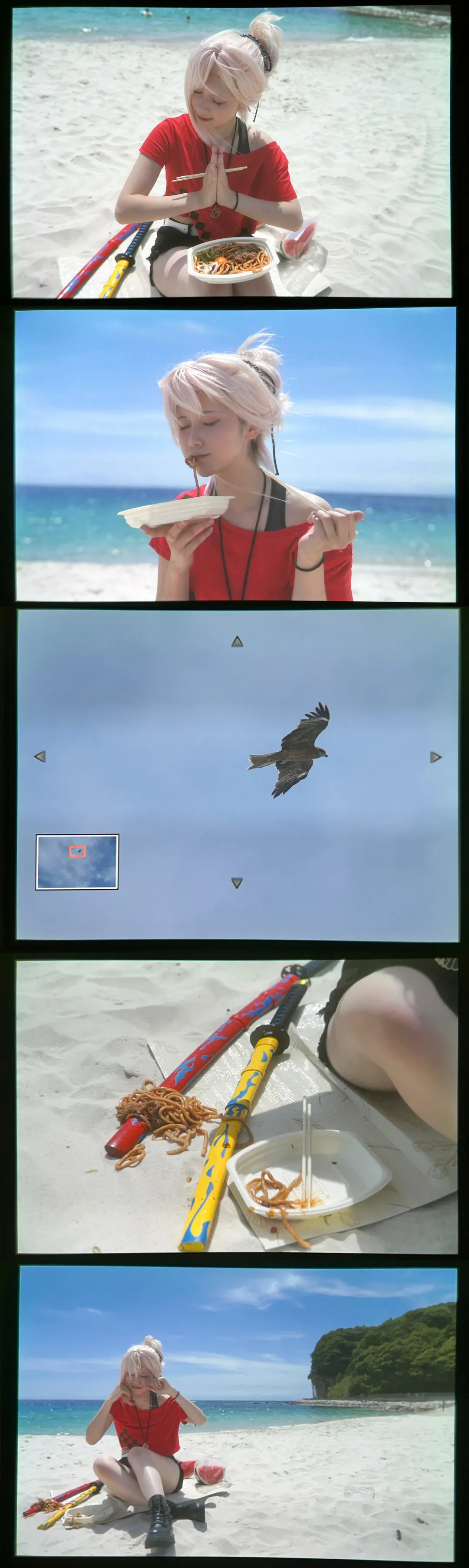 【宮本武蔵コスプレ】Fate/Grand Order 10周年記念企画、和歌山白浜の海辺日記 - 12 枚目