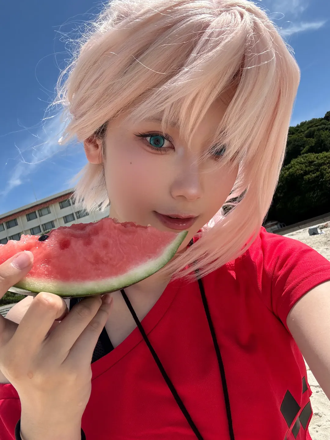【宮本武蔵コスプレ】Fate/Grand Order 10周年記念企画、和歌山白浜の海辺日記 - 4 枚目