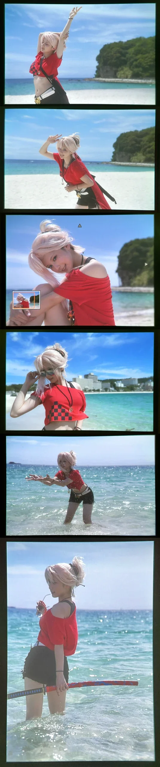 【宮本武蔵コスプレ】Fate/Grand Order 10周年記念企画、和歌山白浜の海辺日記 - 7 枚目