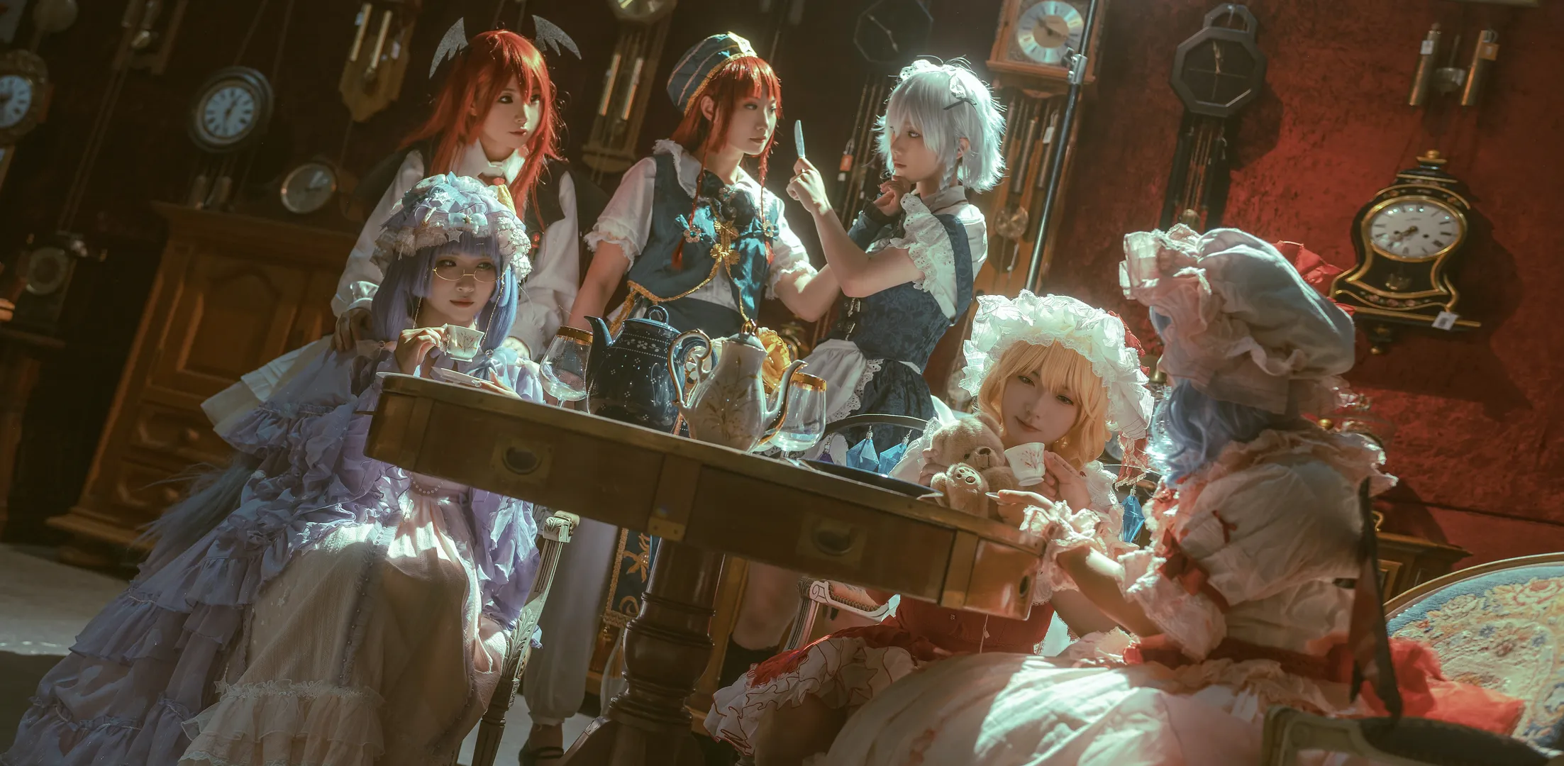 【红魔馆cos】东方红魔乡重制，十年东方情怀再现 - 第 6 张