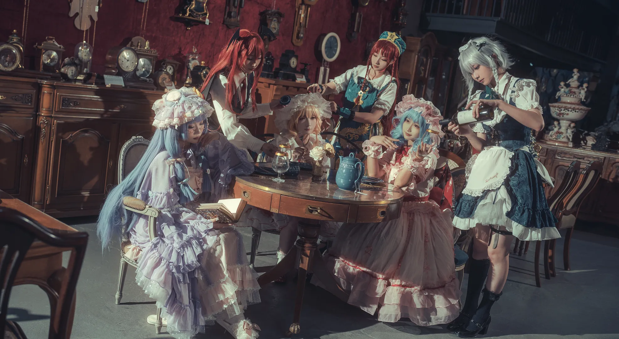 【红魔馆cos】东方红魔乡重制，十年东方情怀再现 - 第 7 张