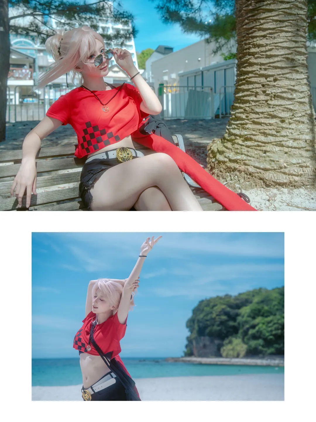 【宮本武藏cos】Fate/Grand Order的夏日，白濱的海風與西瓜 - 第 3 張