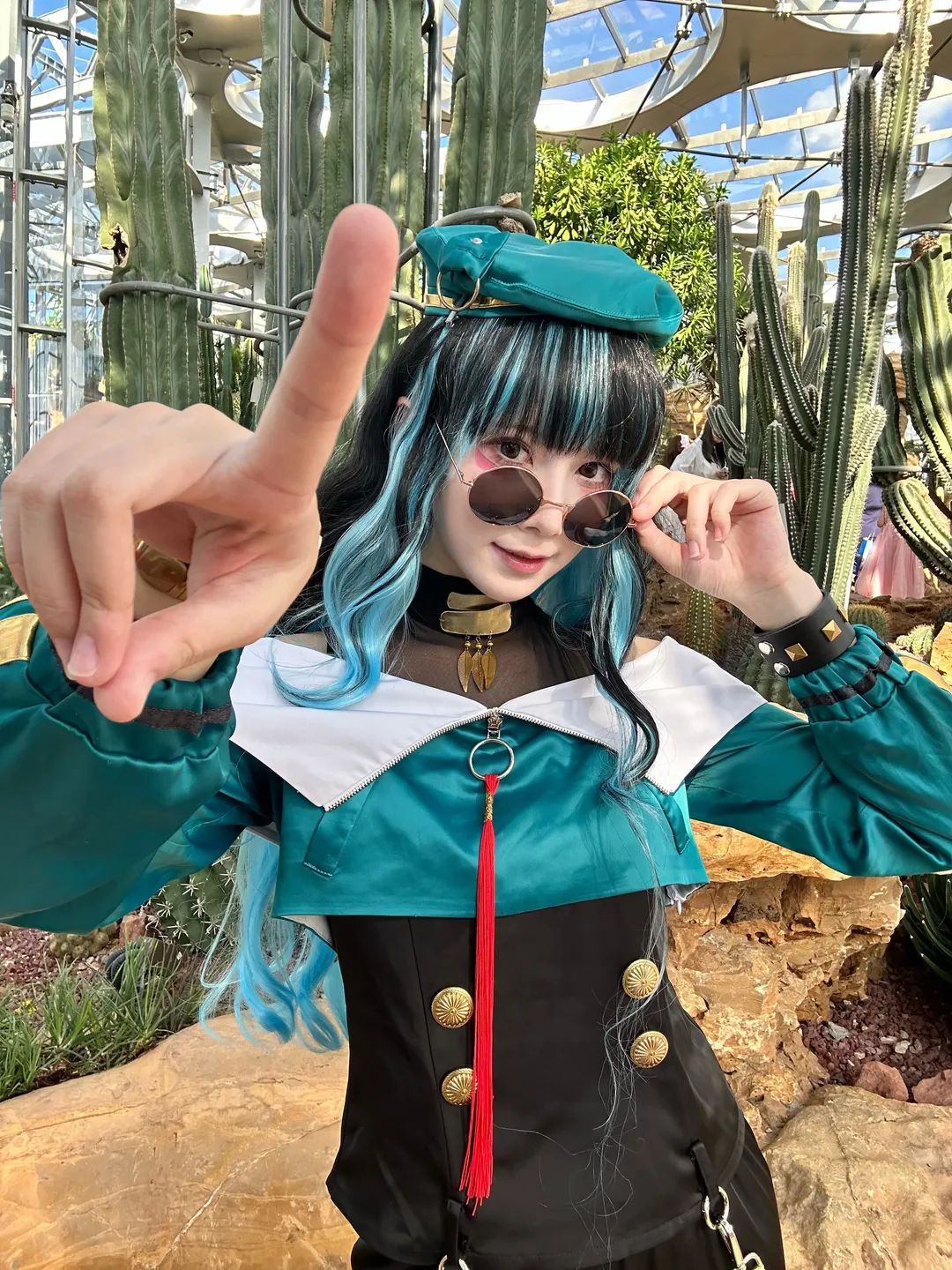 【トラロック コスプレ】Fate/Grand Order 雨の神がアメリカ植物展に降臨 - 3 枚目