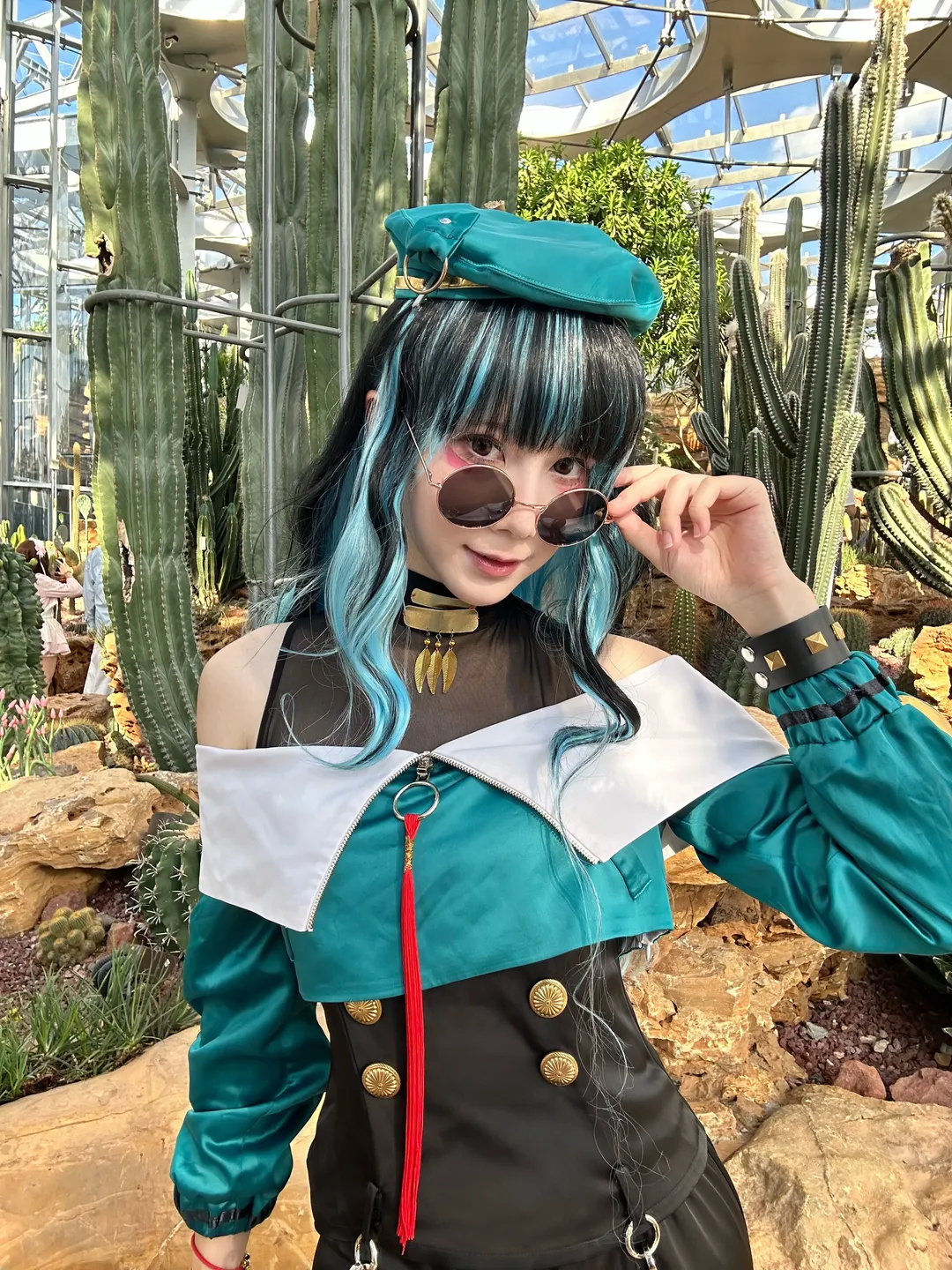 【トラロック コスプレ】Fate/Grand Order 雨の神がアメリカ植物展に降臨 - 5 枚目