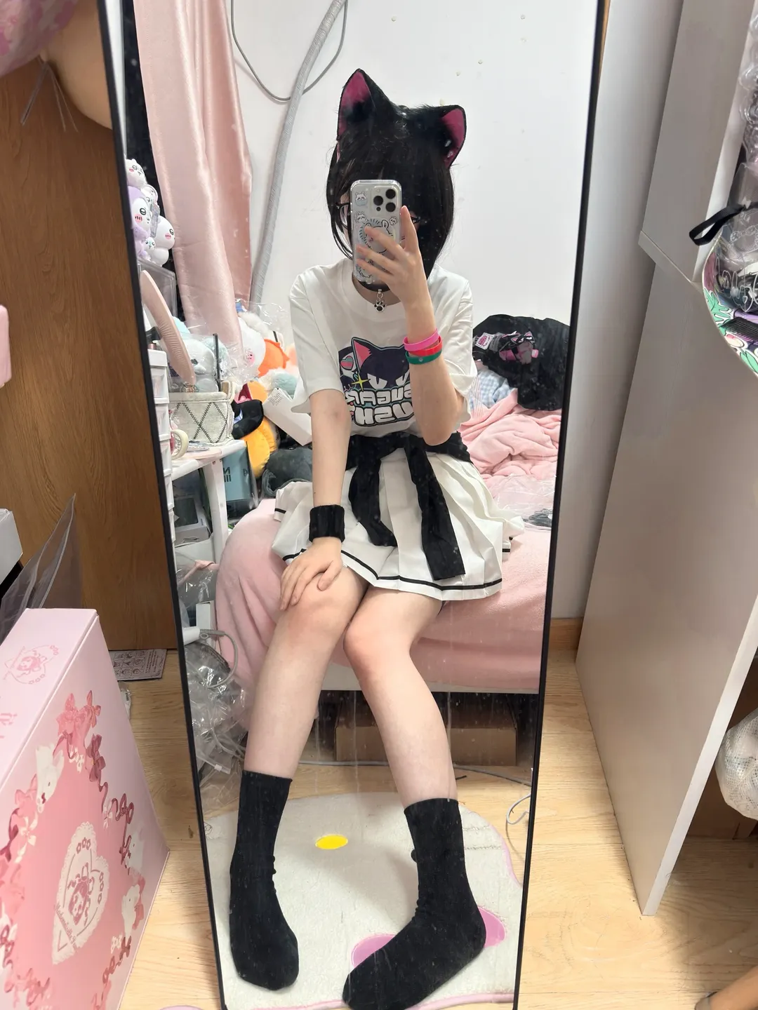 【杏山和纱cos】乐队贝斯手回家就换上这套穿搭 - 第 2 张