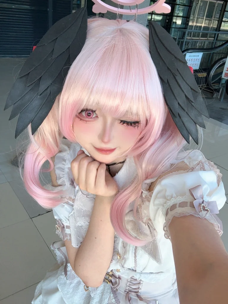 【下江小春cos】蔚蓝档案私设造型的自拍记录