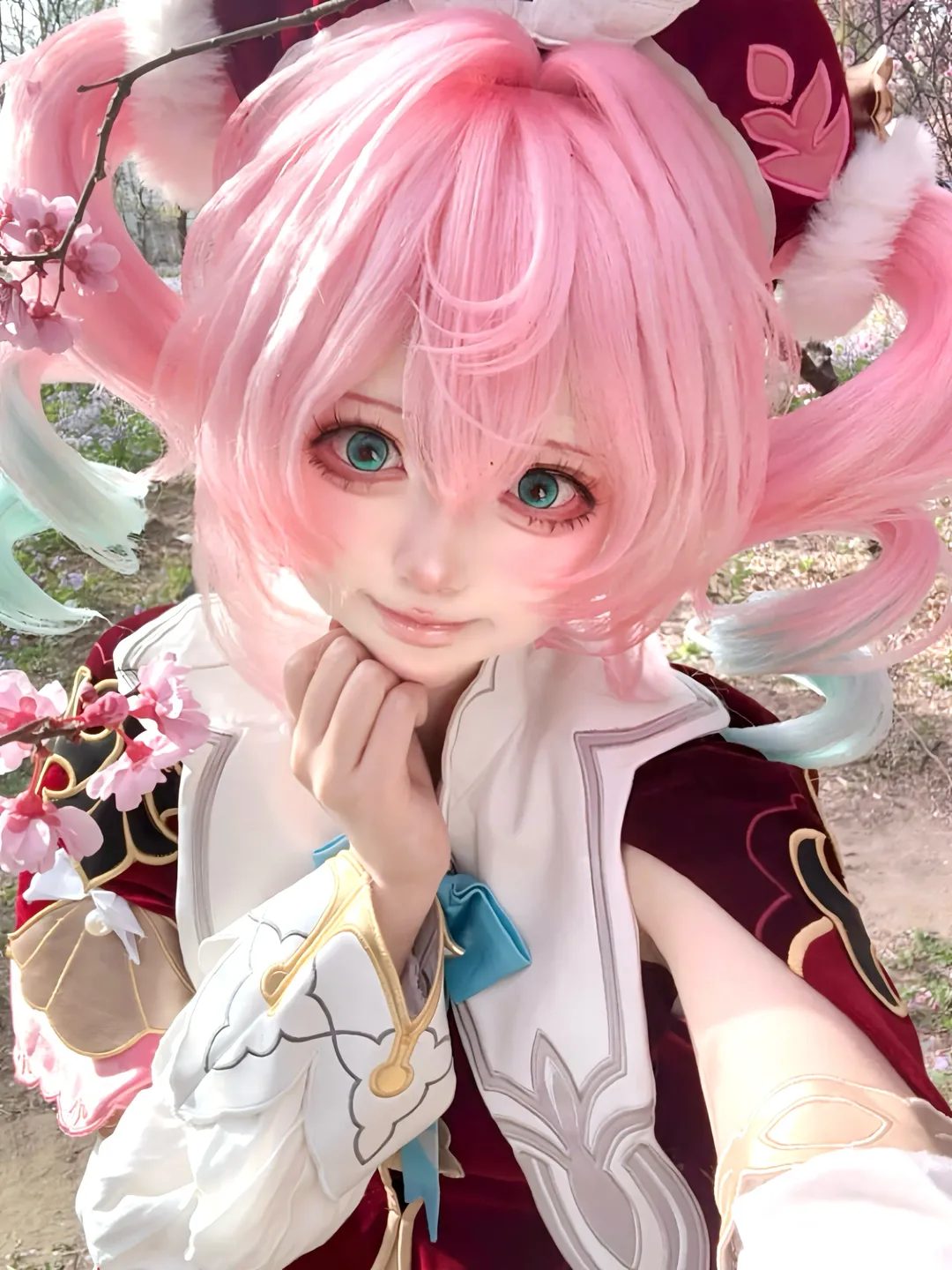 【风堇cos】特种兵休息日，奔赴春天的花海