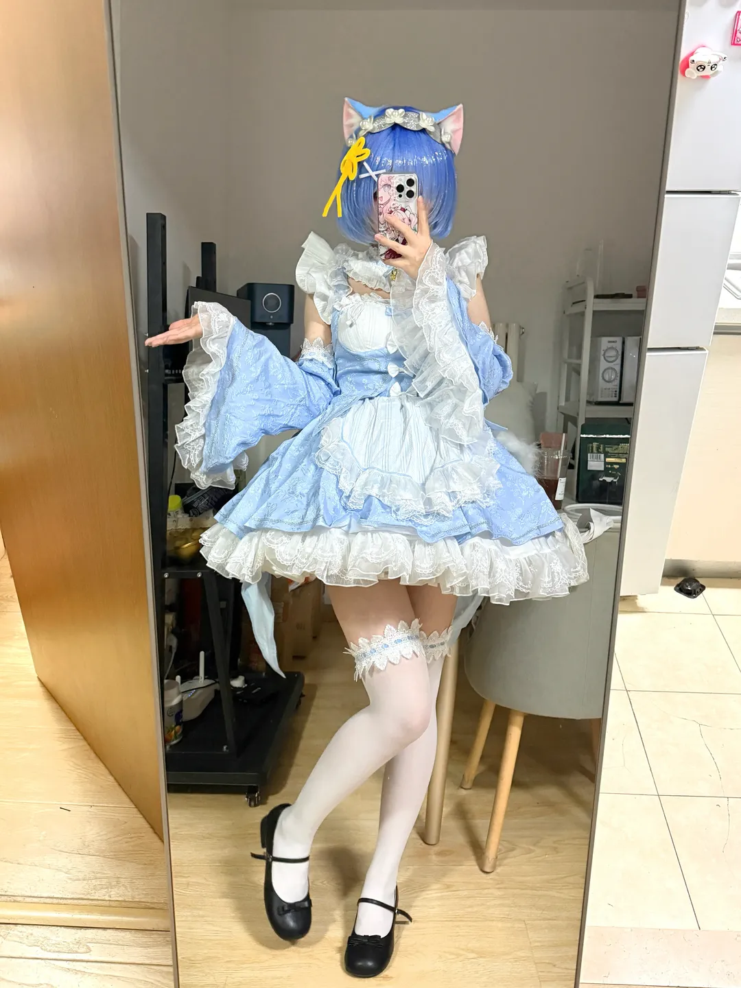 【蕾姆cos】从零开始的异世界生活，猫猫女仆的日常分享