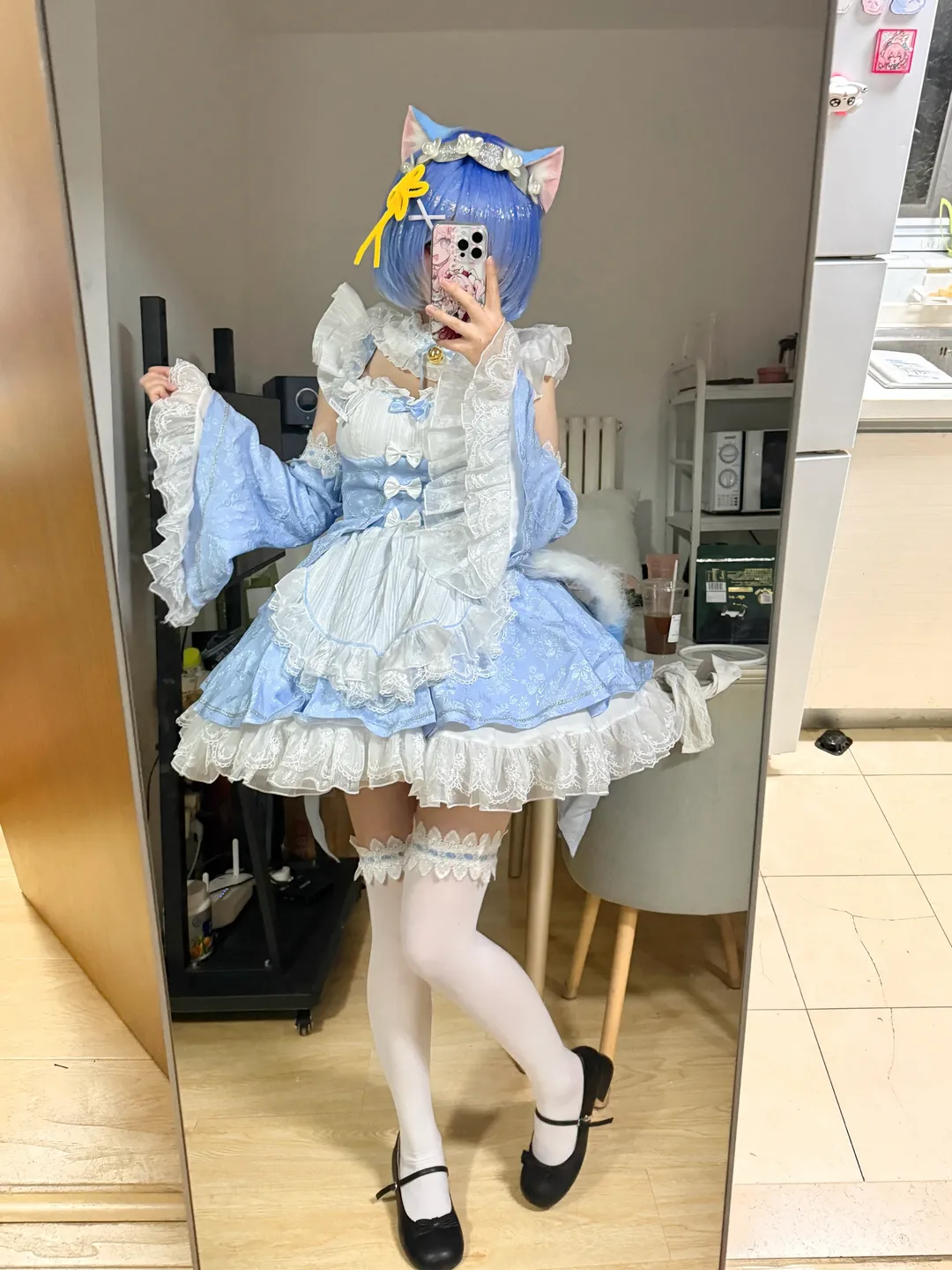 【蕾姆cos】从零开始的异世界生活，猫猫女仆的日常分享 - 第 2 张