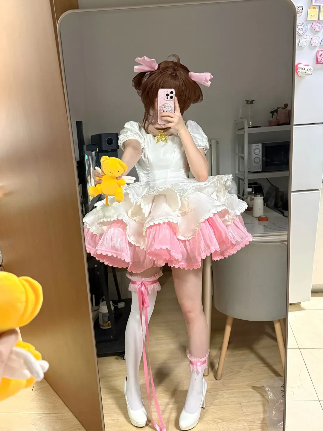 【小樱cos】粉白战斗服试穿记录 - 第 3 张