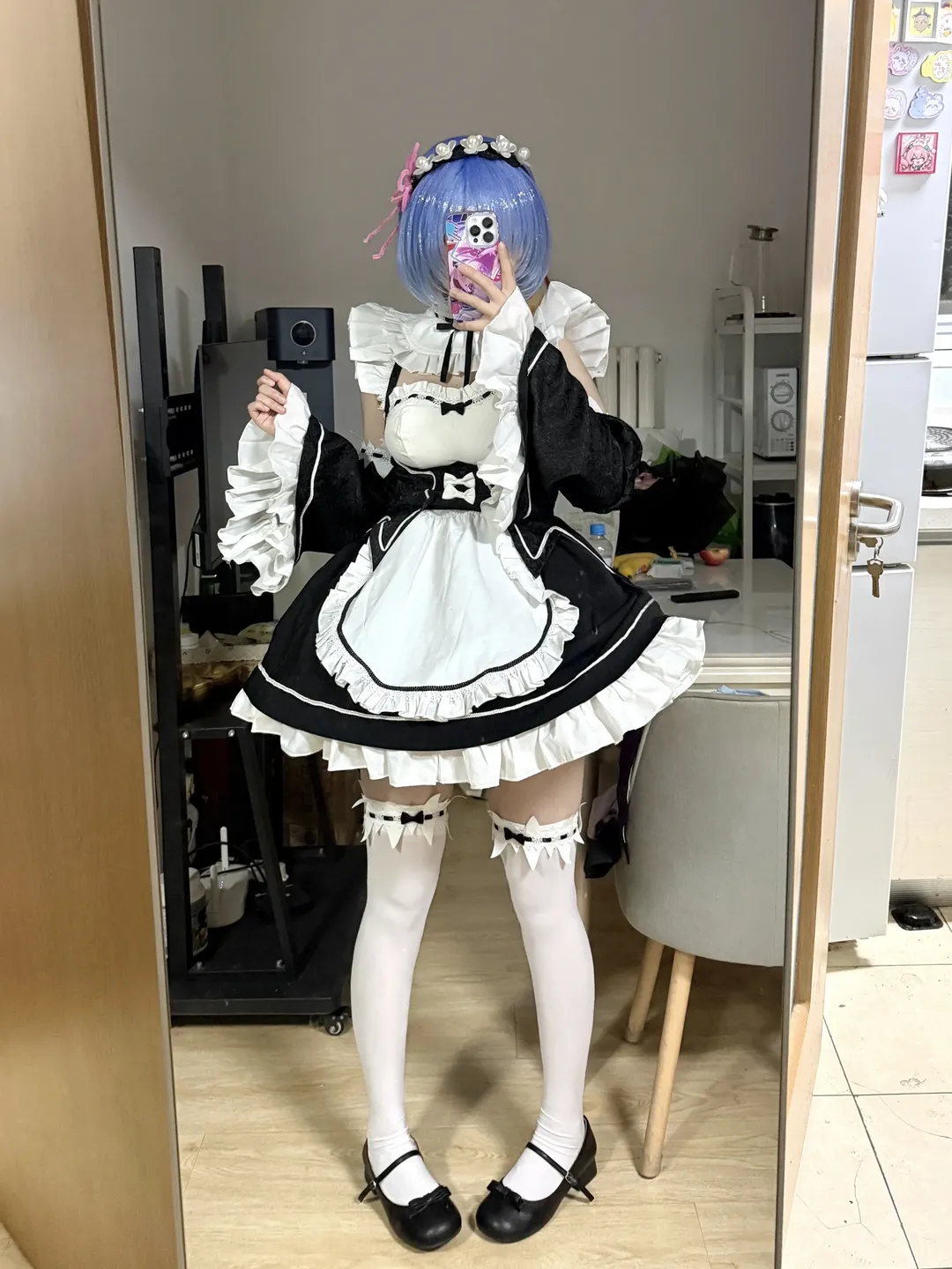 【蕾姆cos】三分这套女仆装绝了，极致还原从零开始的异世界生活 - 第 2 张
