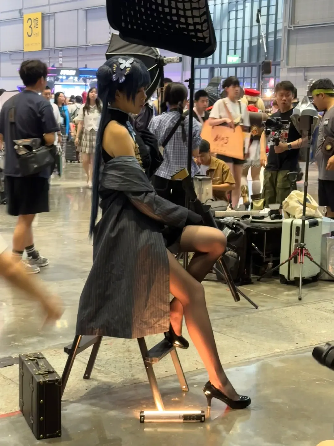 【龙华妃咲cos】2024BW现场抓拍，光线与气场都在线
