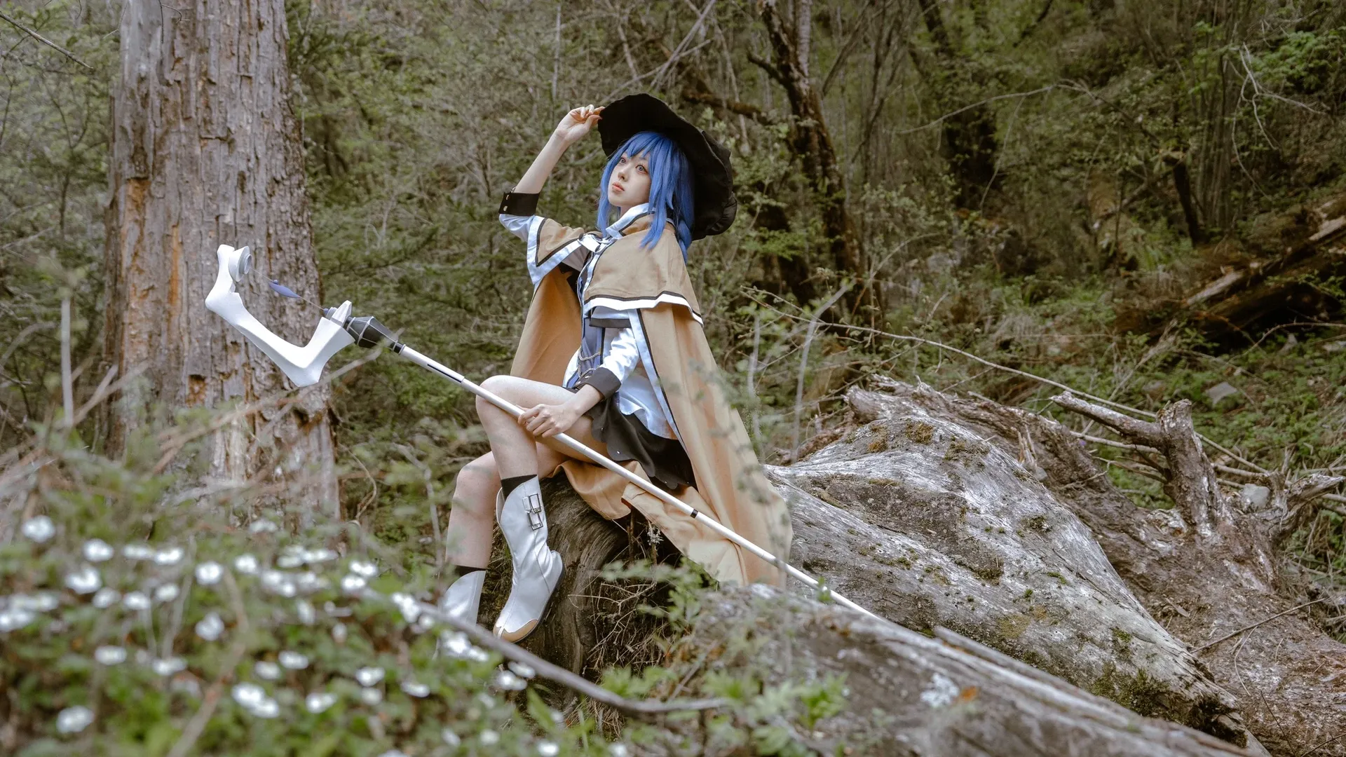 【洛琪希cos】無職轉生，雪山下的魔法師旅拍 - 第 3 張