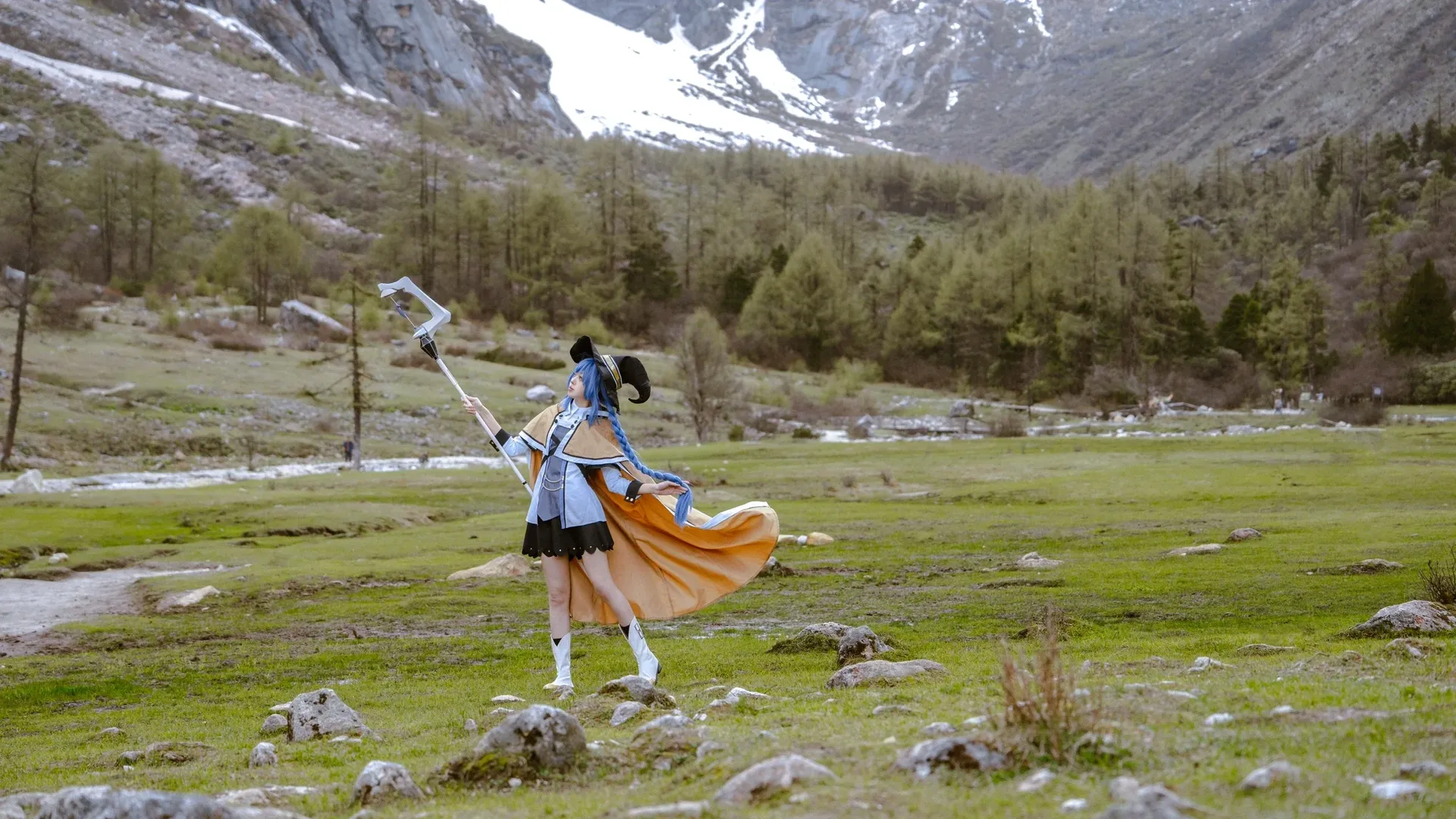【洛琪希cos】無職轉生，雪山下的魔法師旅拍 - 第 4 張