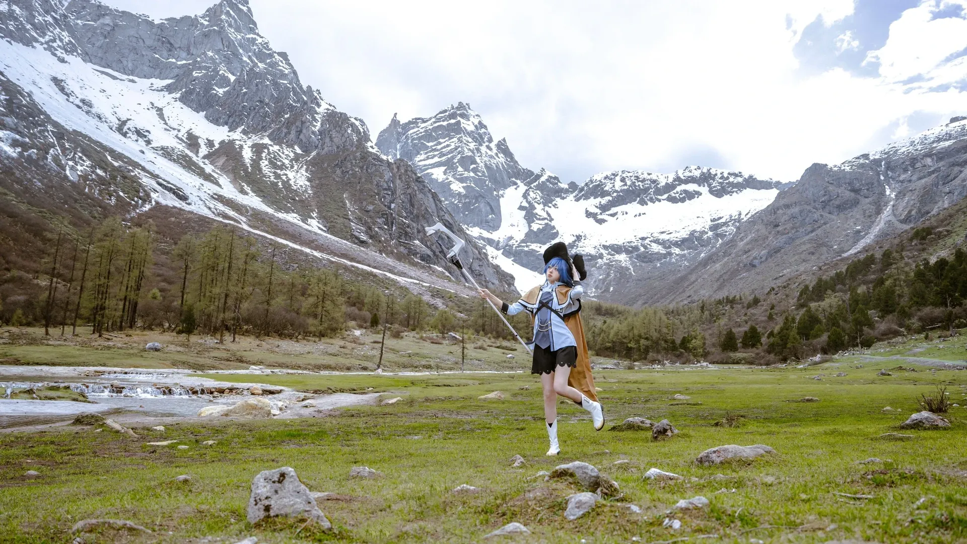 【洛琪希cos】無職轉生，雪山下的魔法師旅拍 - 第 6 張