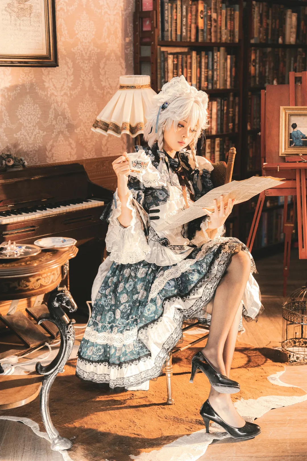 【十六夜咲夜cos】女仆长的小憩时光