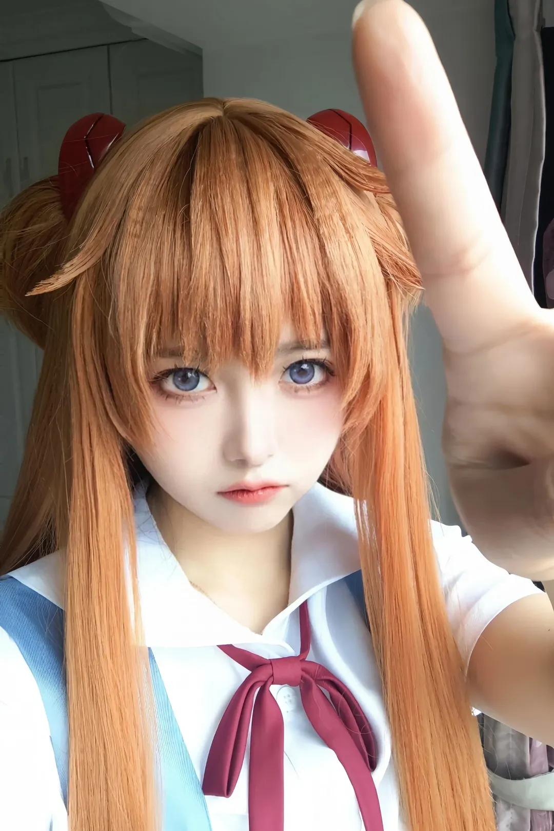 【明日香cos】新世纪福音战士的经典造型试妆分享 - 第 1 张