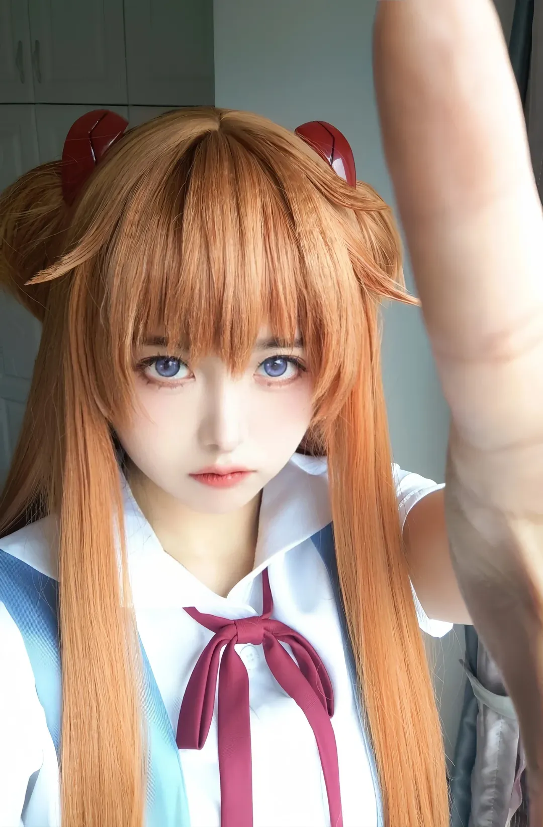 【明日香cos】新世纪福音战士的经典造型试妆分享 - 第 3 张