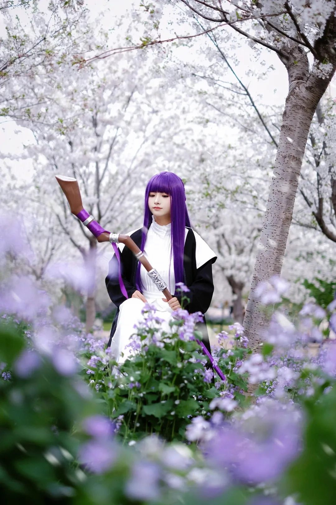 【菲伦cos】葬送的芙莉莲魔法使的樱花树日记 - 第 2 张